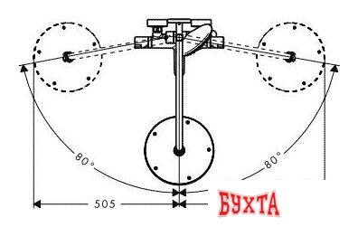 Душевая система Hansgrohe Raindance Select 240 Showerpipe (27117000) 3