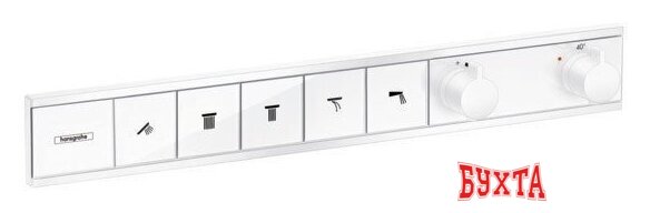 Смеситель без скрытого механизма Hansgrohe RainSelect 15384700 (белый) 1
