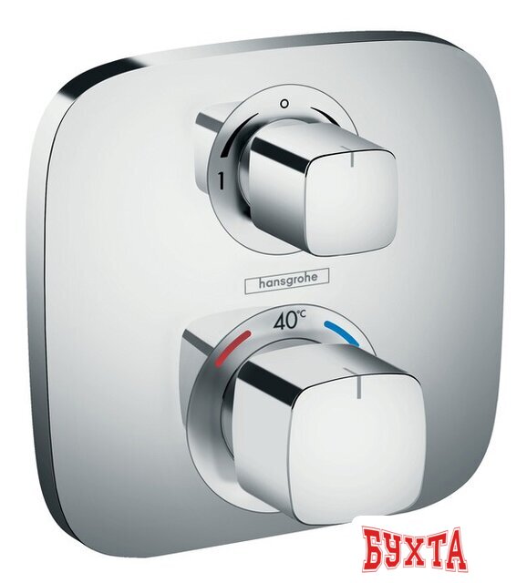 Смеситель без скрытого механизма Hansgrohe Ecostat E [15708000]