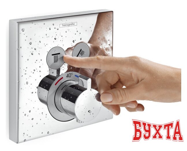 Смеситель без скрытого механизма Hansgrohe ShowerSelect 15763000 2