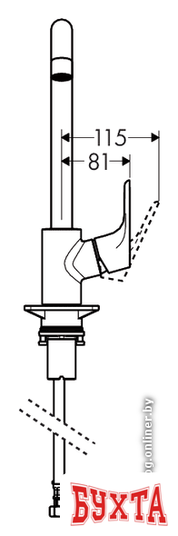 Смеситель Hansgrohe Focus 31820800 3