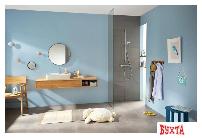 Смеситель Hansgrohe Ecostat E 15773000 3