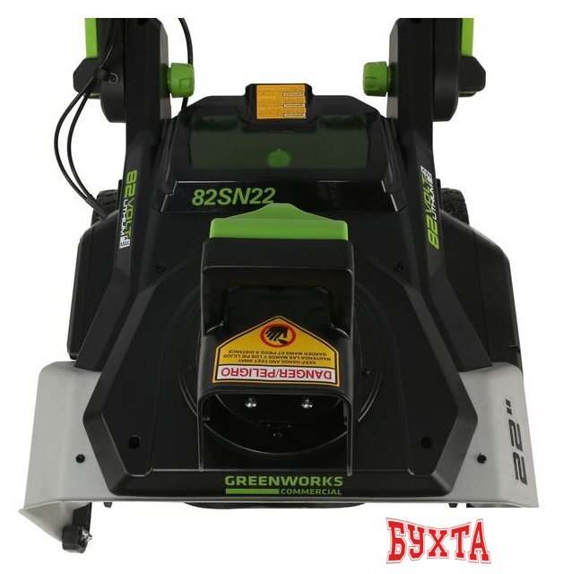 Снегоуборщик Greenworks GD82ST (без АКБ) 2