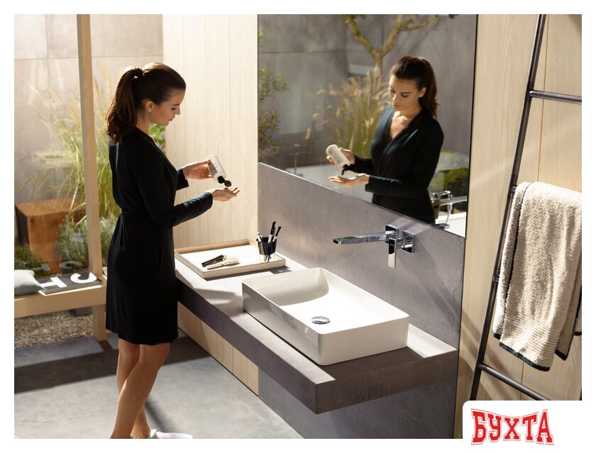 Смеситель Hansgrohe Metropol 32526700 (белый матовый) 2