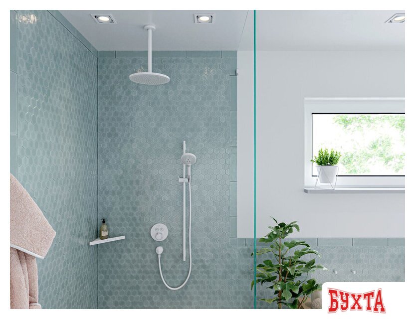 Мебель для ванных комнат Hansgrohe Полка AddStoris 41741670 4