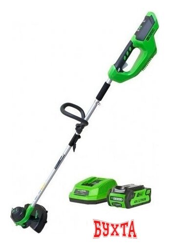 Триммер Greenworks G40LTK4 (с АКБ 4 Ah) 2
