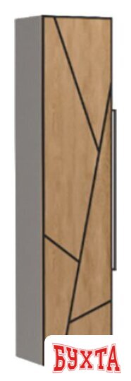 Мебель для ванных комнат EQUIL Шкаф-пенал Ferro 36 (левый)