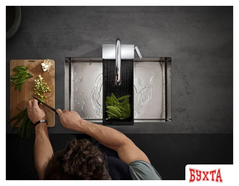 Кухонная мойка Hansgrohe S71 S719-U660 Under-mount sink 660 43428800 2