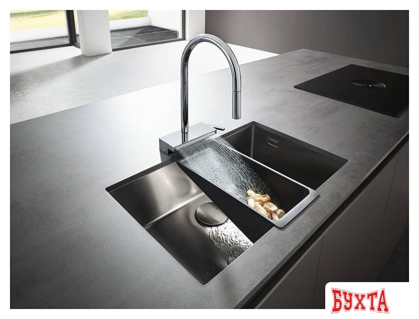 Кухонная мойка Hansgrohe S71 S719-U660 Under-mount sink 660 43428800 4