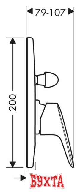 Смеситель Hansgrohe Logis 71406000 2