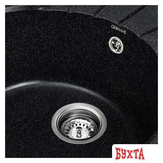 Кухонная мойка Gerhans A02 (черный) 4