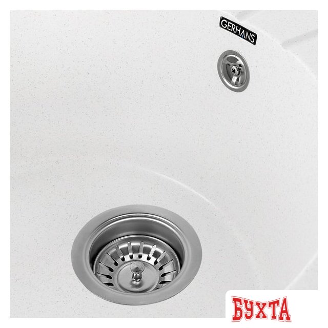 Кухонная мойка Gerhans A03 (белый) 4