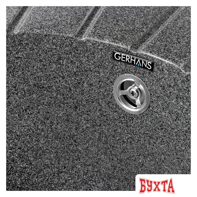Кухонная мойка Gerhans A03 (графит) 5