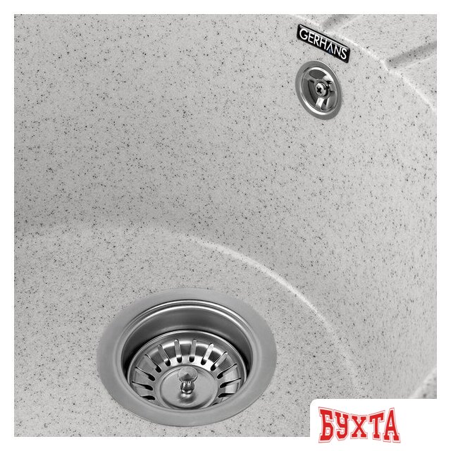 Кухонная мойка Gerhans A03 (серый) 4
