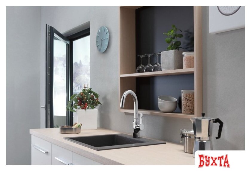 Смеситель Hansgrohe Focus M43 71812000 (хром) 2