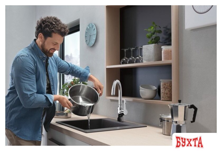 Смеситель Hansgrohe Focus M43 71812000 (хром) 3