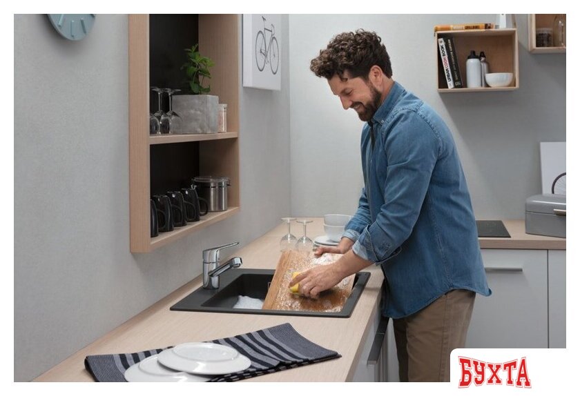 Смеситель Hansgrohe Focus M43 71818000 (хром) 3