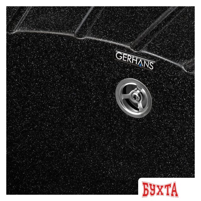 Кухонная мойка Gerhans A03 (черный) 5