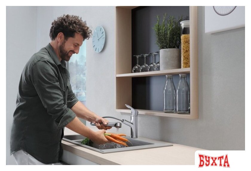 Смеситель Hansgrohe Focus M43 71842000 (хром) 3