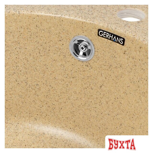 Кухонная мойка Gerhans A04 (песочный) 5