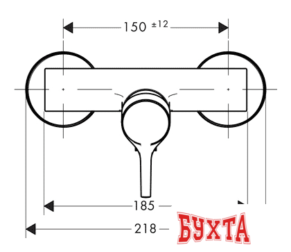 Смеситель Hansgrohe Talis S 72600000 3