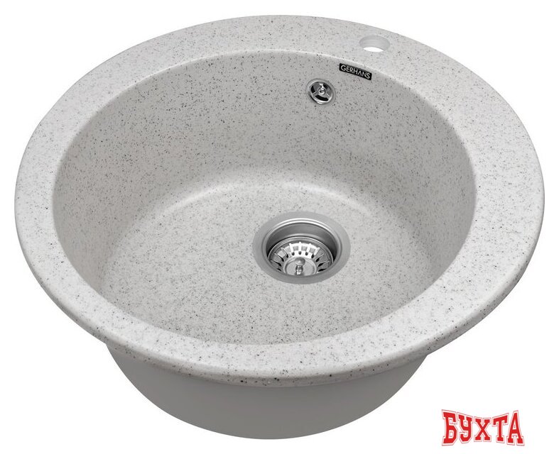 Кухонная мойка Gerhans A04 (серый) 3