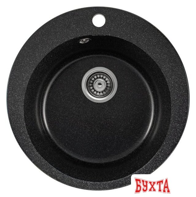 Кухонная мойка Gerhans A04 (черный)