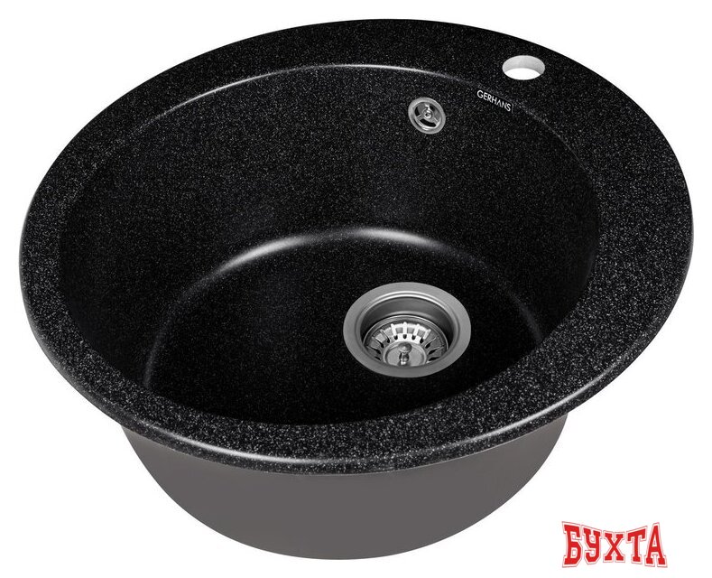 Кухонная мойка Gerhans A04 (черный) 3