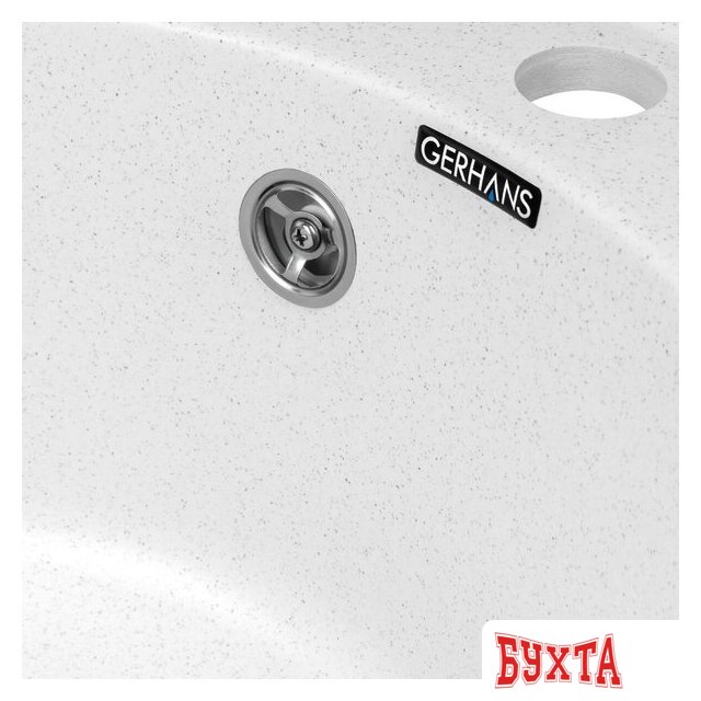 Кухонная мойка Gerhans A05 (белый) 5