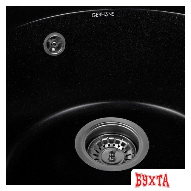 Кухонная мойка Gerhans A05 (оникс) 4