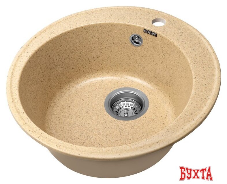 Кухонная мойка Gerhans A05 (песочный) 3