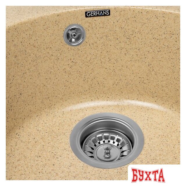 Кухонная мойка Gerhans A05 (песочный) 4