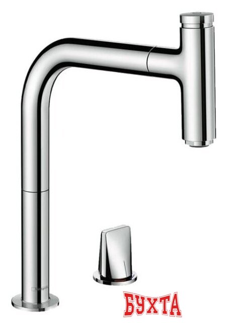 Смеситель Hansgrohe Metris Select M71 73804000 1