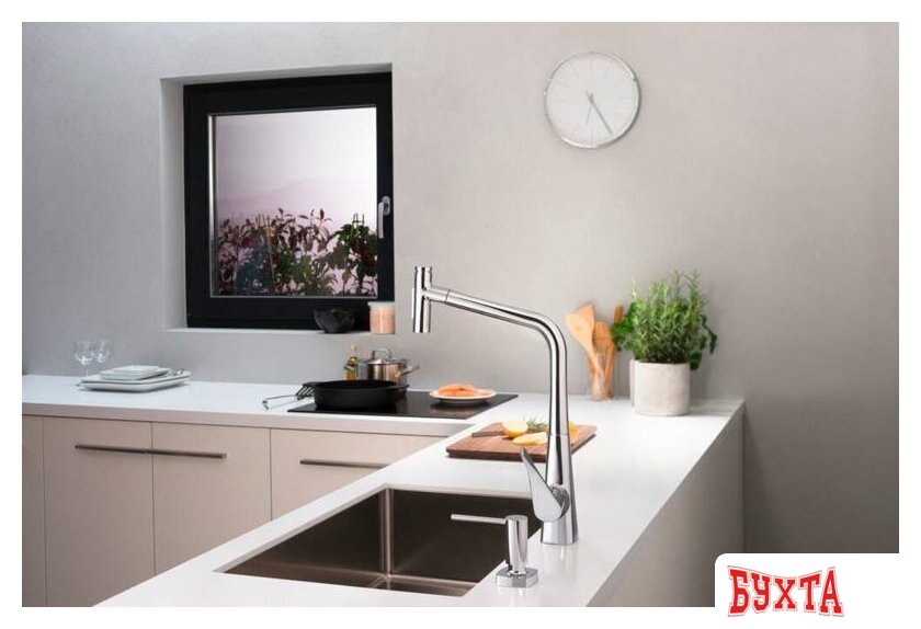 Смеситель Hansgrohe Metris Select M71 73816000 2