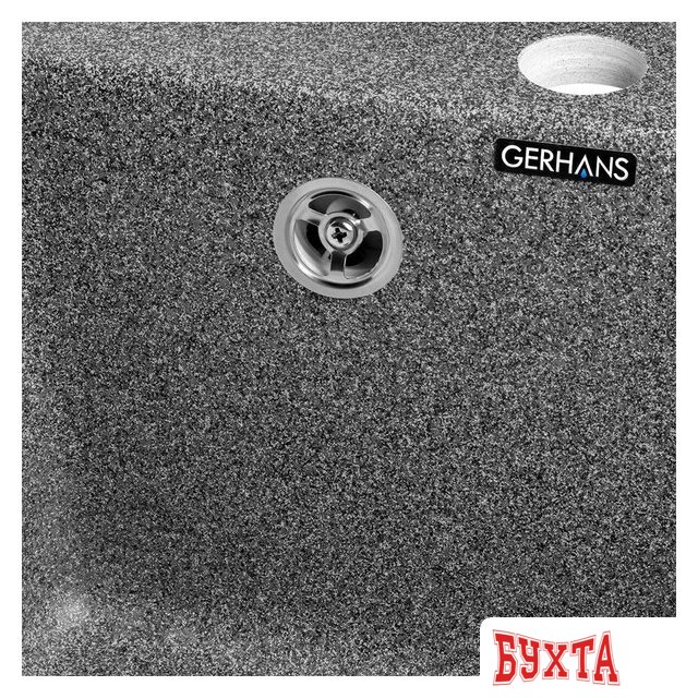 Кухонная мойка Gerhans A10 (графит) 5