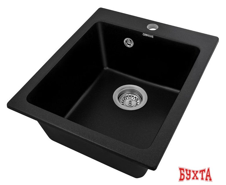 Кухонная мойка Gerhans A10 (оникс) 3