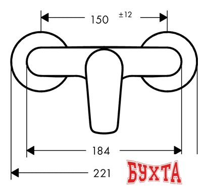 Смеситель Hansgrohe Talis E 71760000 (хром) 3