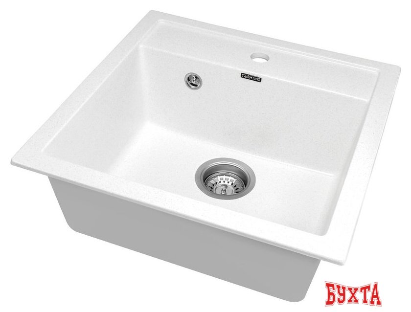 Кухонная мойка Gerhans A11 (белый) 3