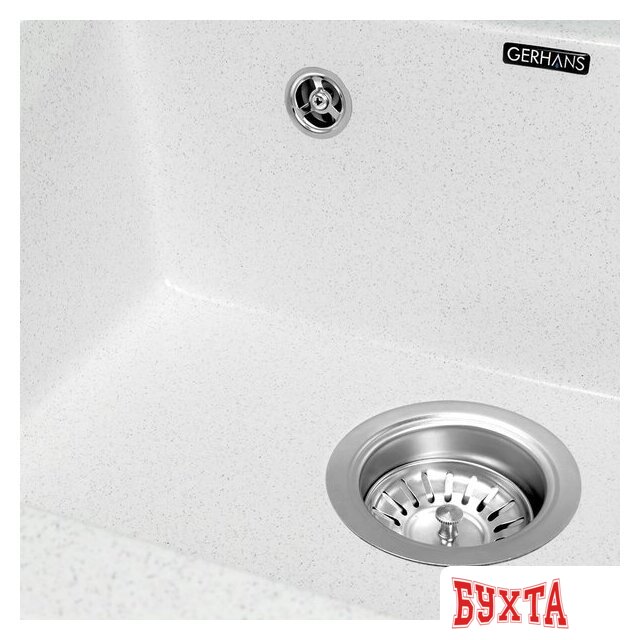 Кухонная мойка Gerhans A11 (белый) 4