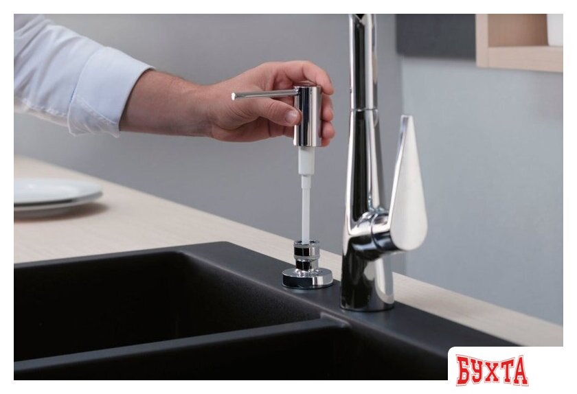 Смеситель Hansgrohe M5115-H300 73853000 (хром) 4