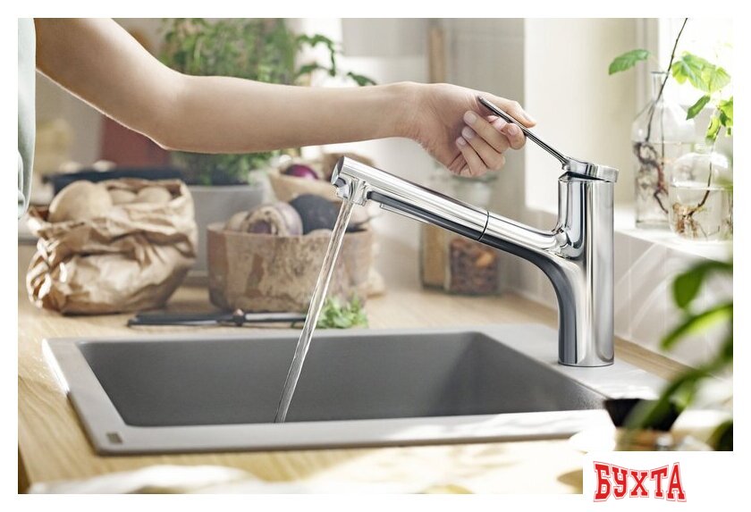 Смеситель Hansgrohe 74800000 3