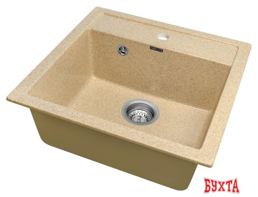 Кухонная мойка Gerhans A11 (песочный) 3
