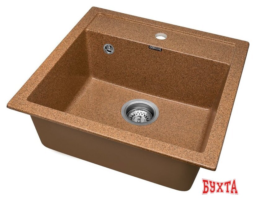 Кухонная мойка Gerhans A11 (терракотовый) 3