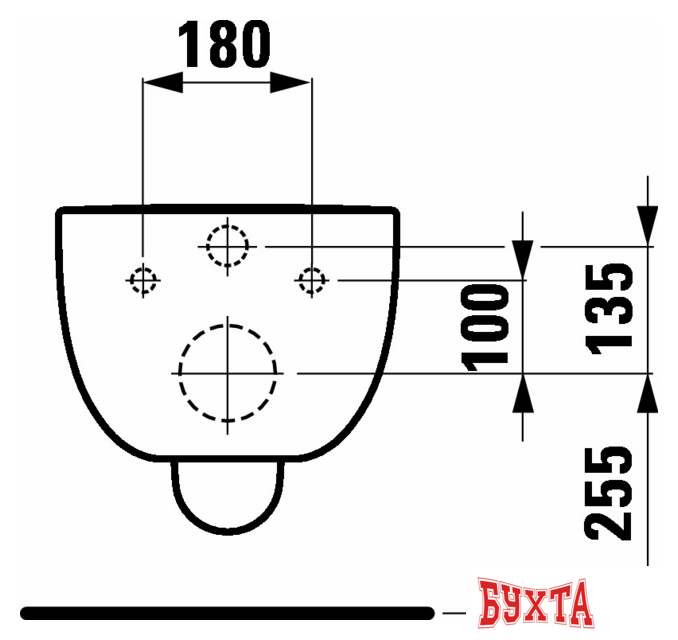 Унитаз подвесной Laufen Palomba (подвесной) 4
