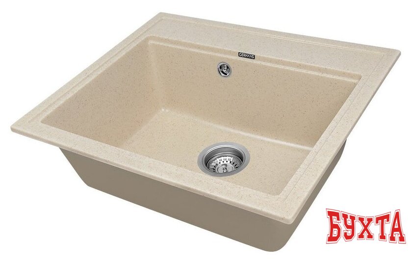 Кухонная мойка Gerhans A12 (бежевый) 3