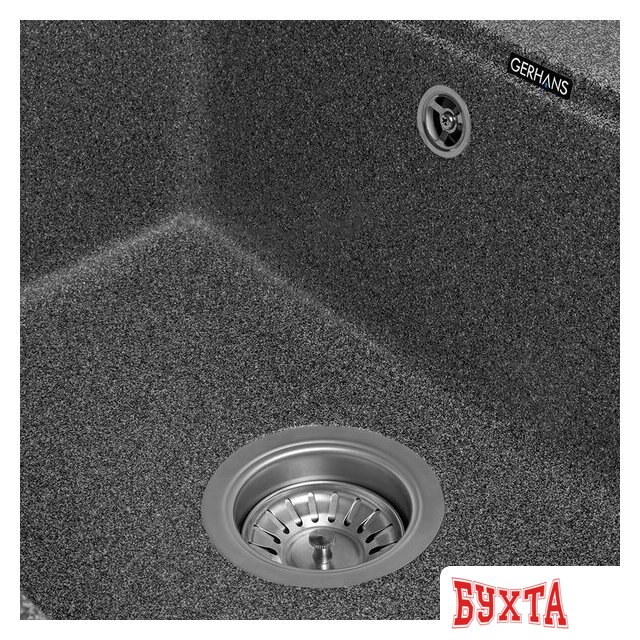 Кухонная мойка Gerhans A12 (графит) 4