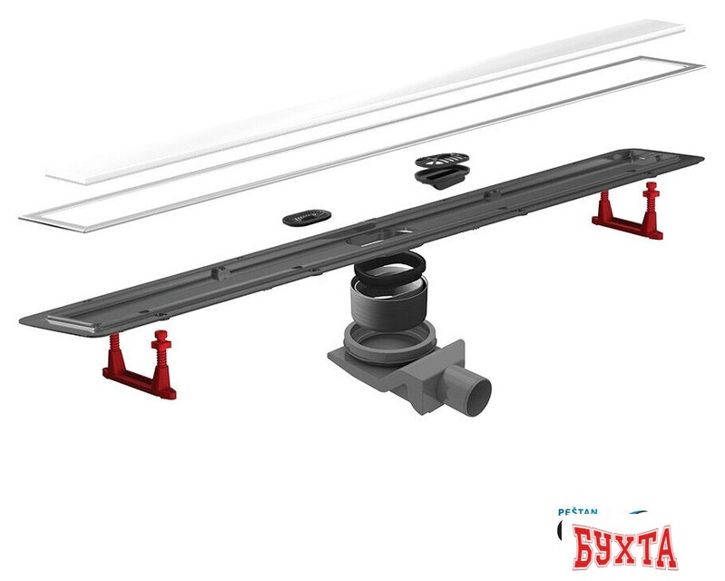 Трап/канал Pestan Confluo Premium Line 950 White Glass 260369 13000352 4