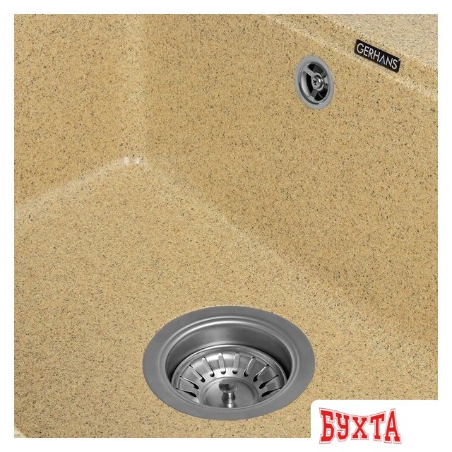Кухонная мойка Gerhans A12 (песочный) 4