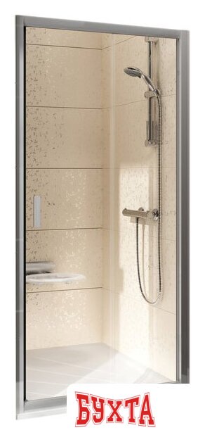 Душевая дверь Ravak Blix BLDP2 120 (белый/grape) 1