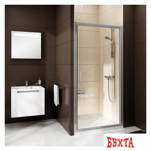 Душевая дверь Ravak Blix BLDP2 120 (белый/прозрачное) 2